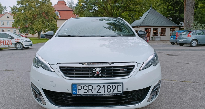 Peugeot 308 cena 45700 przebieg: 147000, rok produkcji 2016 z Kórnik małe 232